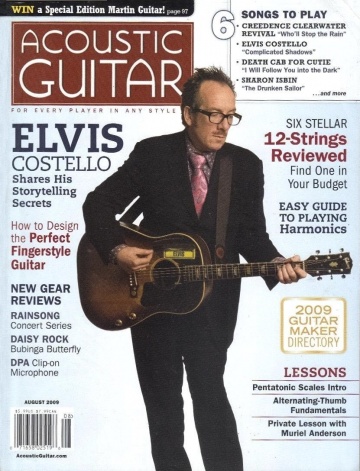 Acoustic Guitar, August 2009 - The Elvis Costello Wiki