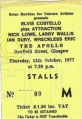 1977-10-13 Glasgow ticket 2