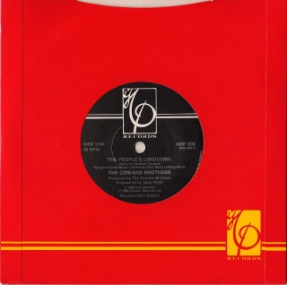 UK 7" single (back sleeve and front label), 1985
