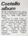 page 8: new Costello lp blurb