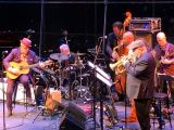 Elvis Costello, Steve Gadd (drums), James Genus (bass), Branford Marsalis (saxophone), Ada Rovati (saxophone), Randy Brecker (trumpet), Oz Noy (guitar); photo by Sasi Sandic